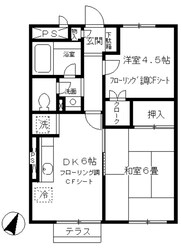 メゾネットプラザ南柏２号棟の物件間取画像